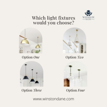 Which Light Fixtures Would You Choose?