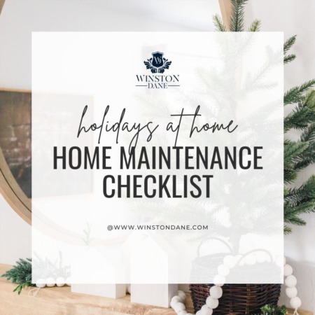 Home Maintenance Checklist