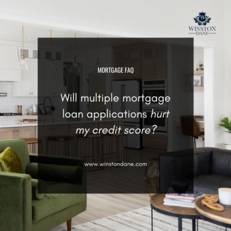 Will multiple mortgage loan applications hurt my credit score?