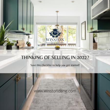 Selling a Home in 2022: Checklist