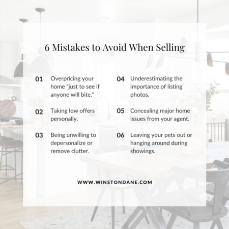 6 Mistakes to Avoid when Selling