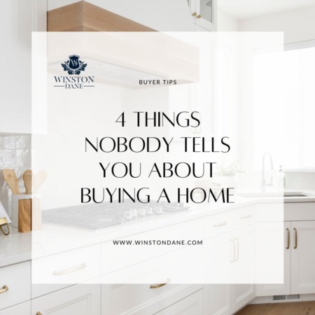 4 Things Nobody Tells you About Buying a Home