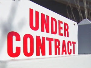 What does it mean when a house is under contract?