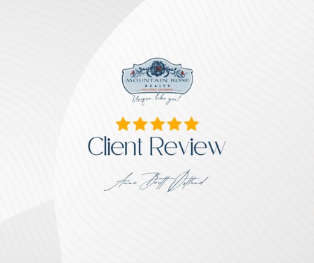 Another Happy 'Mountain Rose Realty' Client! 