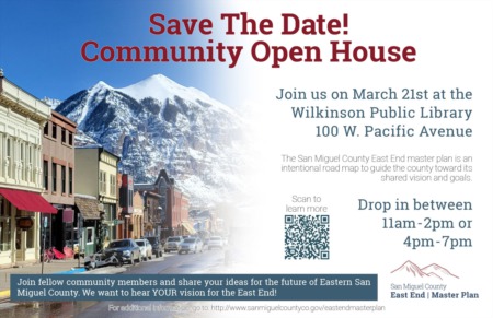 Life@Telluride: Community Open House for East End Master Plan