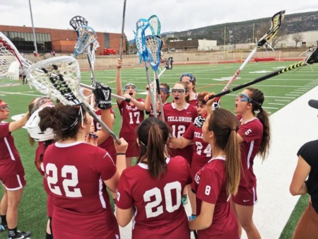 High-school athletes bring it into break