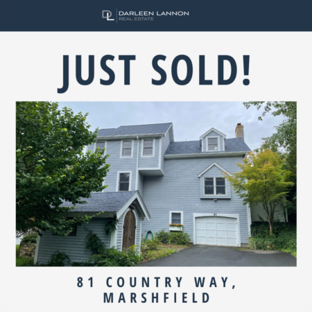 Just Sold 81 Country Way, Marshfield