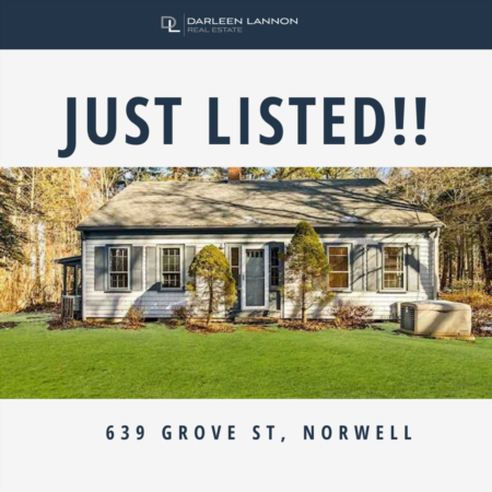 Just Listed-639 Grove Street, Norwell