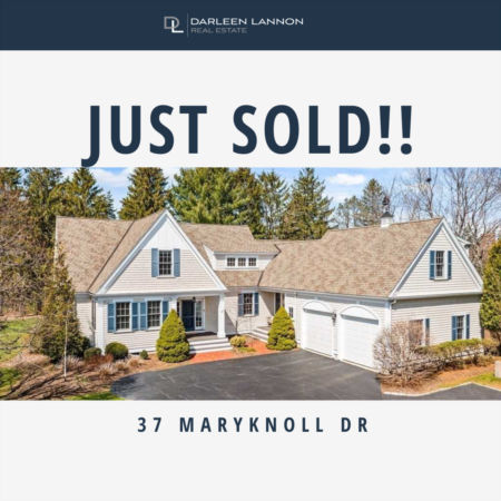 Just Sold - 37 Maryknoll Dr, Hingham MA