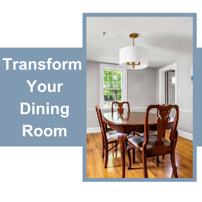 Dining Room Transformation for Under $1000