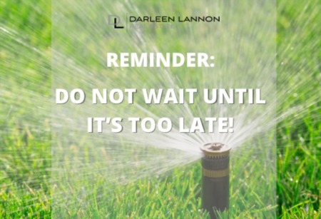 Reminder: Don’t Wait!