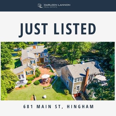 Just Listed - Captivating Antique Home at 681 Main St, Hingham