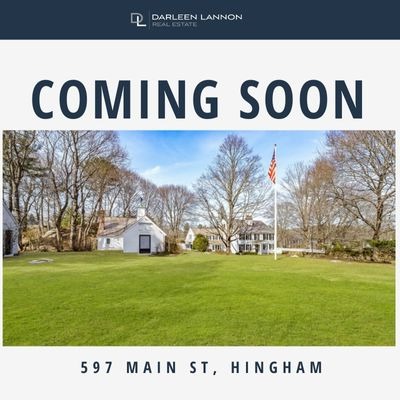 Coming Soon - Spectacular Estate at 597 Main St, Hingham