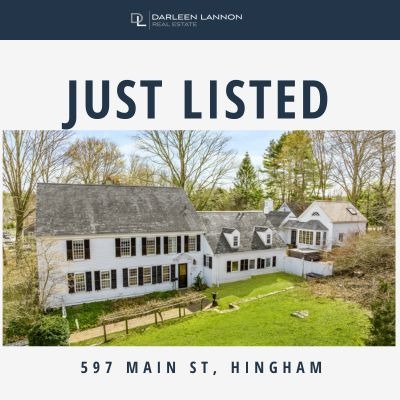 Just Listed - Spectacular Estate at 597 Main St, Hingham
