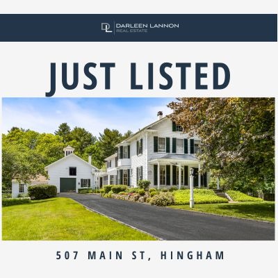 Just Listed for $2,799,000 - Iconic Estate in Hingham Center
