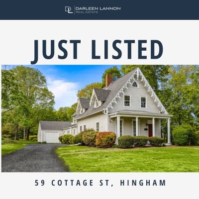 Just Listed - 59 Cottage St, Hingham
