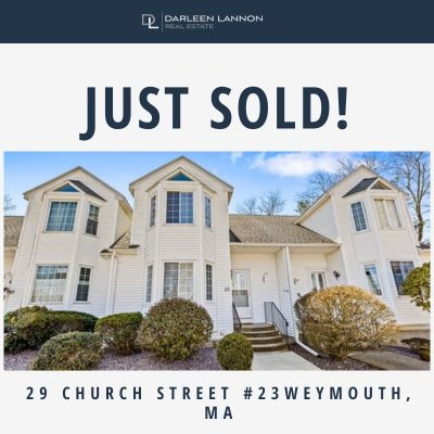 Just Sold - Beautifully Updated 3-Level Townhouse at 29 Church Street #23 Weymouth, MA