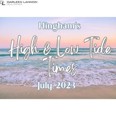 Plan Your Beach Trip: Hingham's July Tides Unraveled