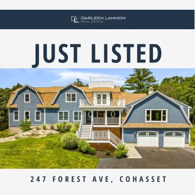 Just Listed - Stunning and Spacious Home at 247 Forest Ave, Cohasset