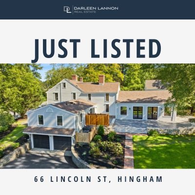 Just Listed - Designer Home at 66 Lincoln St, Hingham