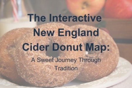 Interactive New England Cider Donut Map