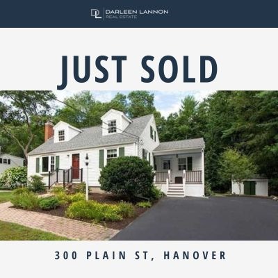 Just Sold -  Well-Maintained Cape at 300 Plain St, Hanover
