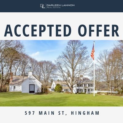 Accepted Offer - Historic Home at 597 Main St, Hingham