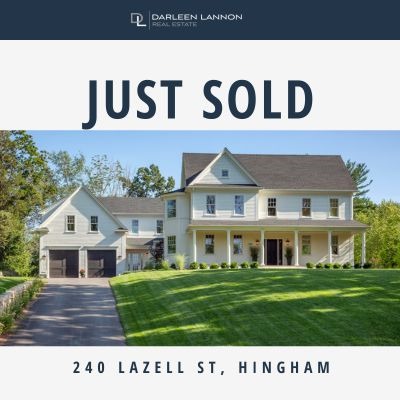 Just Sold - New Construction at 240 Lazell St, Hingham MA
