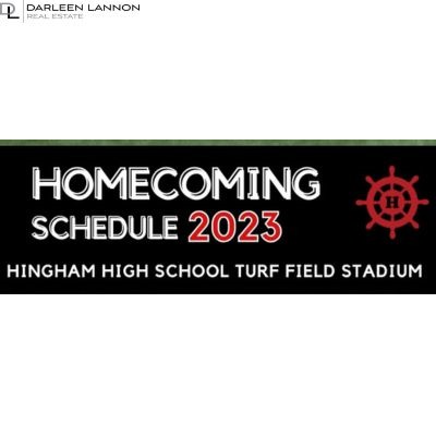 Celebrate Hingham High School's 2023 Homecoming Weekend on October 20- October 21  A Community Event You Won't Want to Miss!