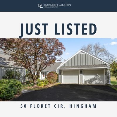 Just Listed - Bright and Sunny Updated Condo at 50 Floret Cir, Hingham
