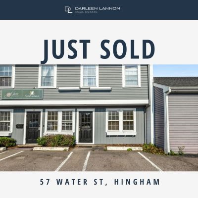 Just Sold! Prime Commercial Property in Hingham Harbor -  57 Water St, Hingham MA