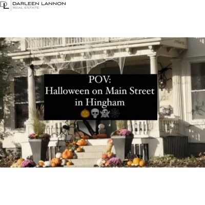 Halloween on Main Street in Hingham: A Spooky Delight in the Heart of New England