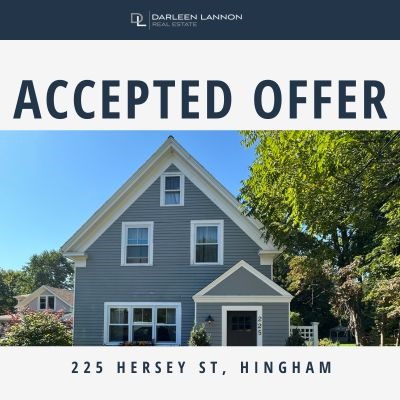 Accepted Offer - Enchanting Renovated Farmhouse 225 Hersey St, Hingham