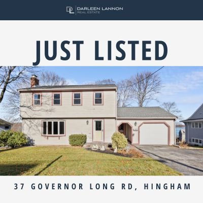 Just Listed - Stunning Waterviews from this Crow Point Home at 37 Governor Long Rd, Hingham