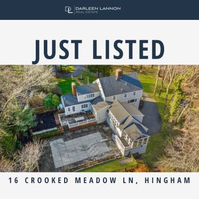 Just Listed - Beautiful Colonial at 16 Crooked Meadow Ln, Hingham