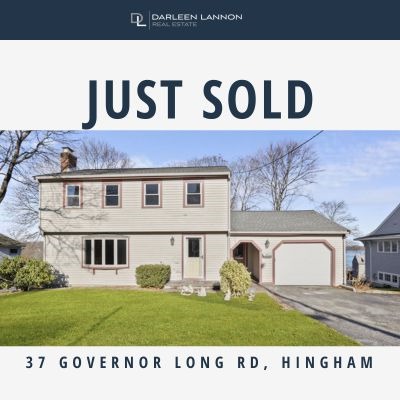 Just Sold - Captivating Waterview Home at 37 Governor Long Rd, Hingham