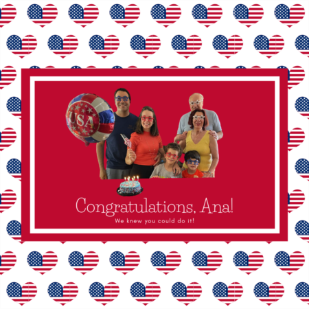 Congratulations, Ana!