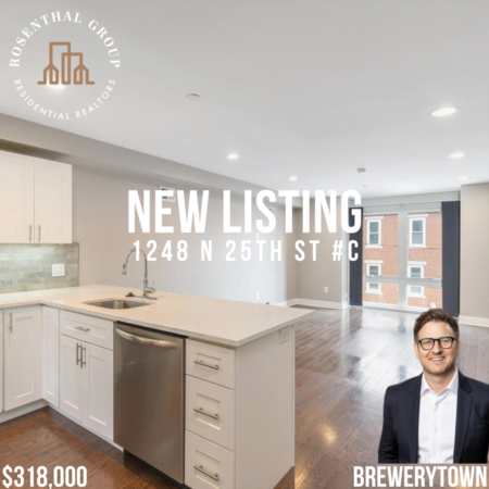 NEW - Boutique Condo in Brewerytown with Roof Deck!