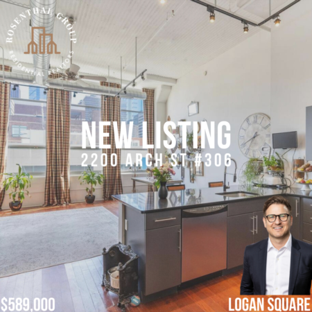 2 Bed & 2 Bath w/ Deeded Parking in Logan Square!