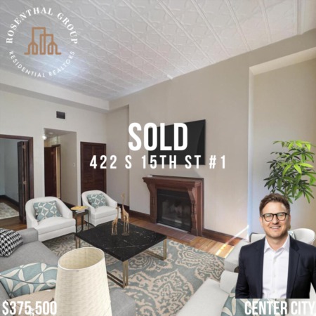 SOLD in Center City!