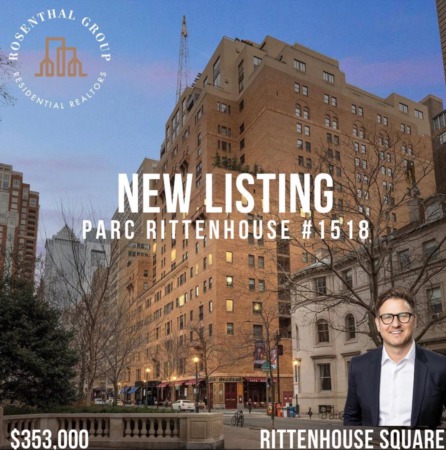 NEW LISTING at Parc Rittenhouse!