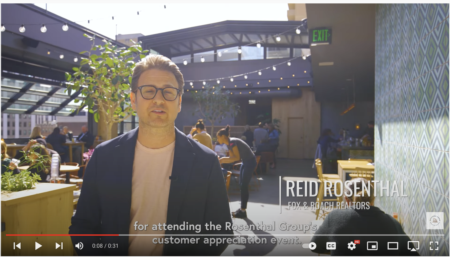 Reid Rosenthal & The Rosenthal Group Customer Appreciation Event 