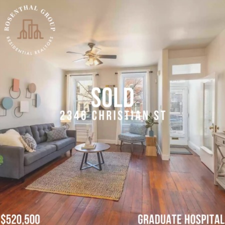 Another Beautiful Home Sold In Graduate Hospital By The Rosenthal Group