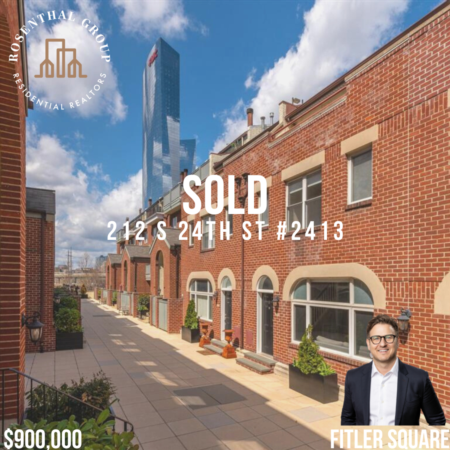 SOLD in Fitler Square!
