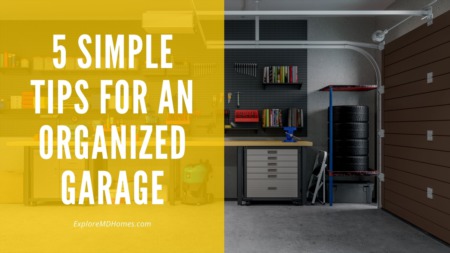 5 Simple tips for an Organized Garage