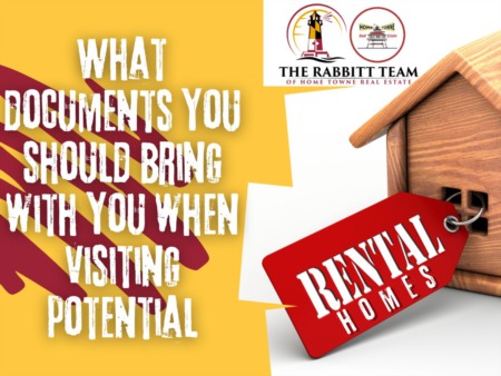 What documents you should bring with you when visiting potential rental homes