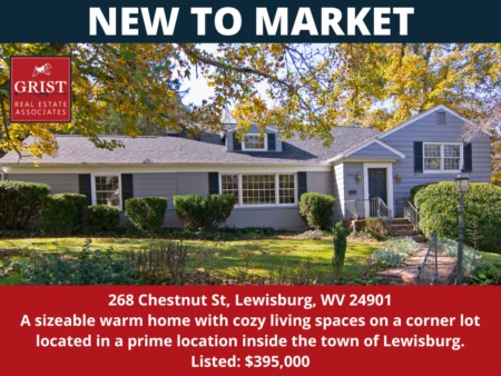 NEW TO MARKET! 268 Chestnut St - Lewisburg WV 
