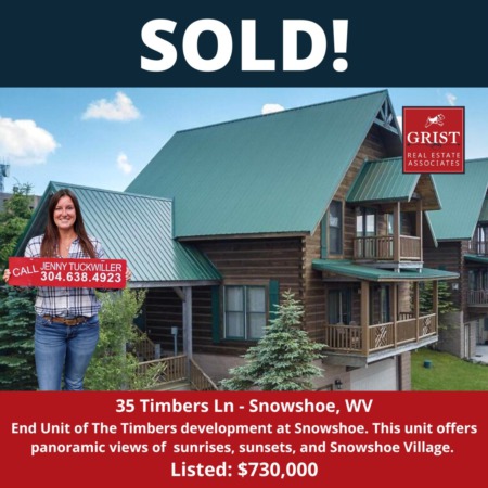 SOLD! 35 Timbers Ln - Snowshoe, WV 