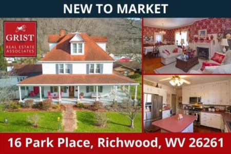 New to Market! 16 Park Place, Richwood, WV