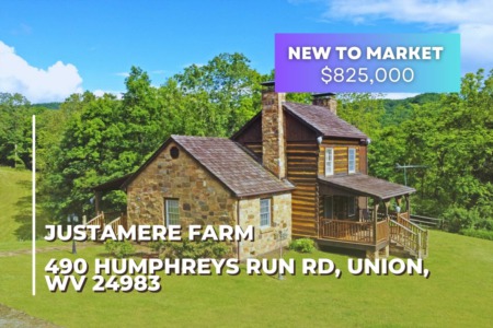 Welcome to Justamere Farm: A 130+/- Acre Country Estate in Monroe County, West Virginia